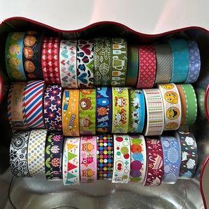 Washi tape for crafting